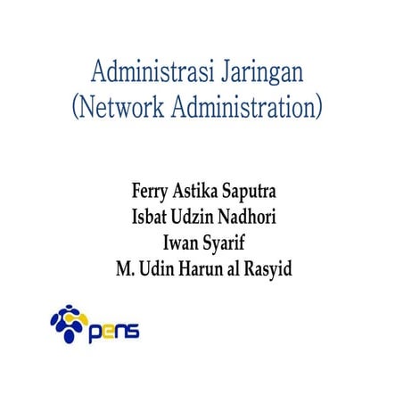 Administrasi jaringan