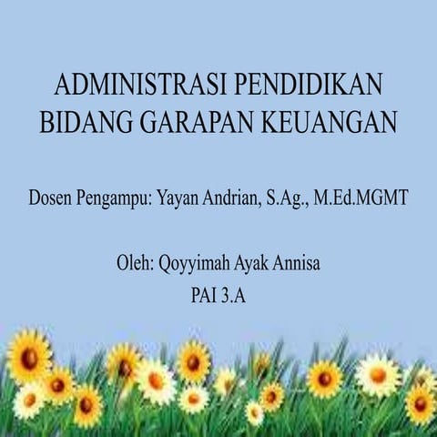 Administrasi pendidikan