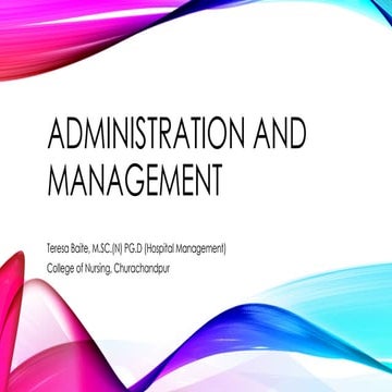PPT on Administration | PPTX