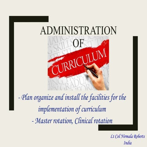 Administration of Curriculum.pptx