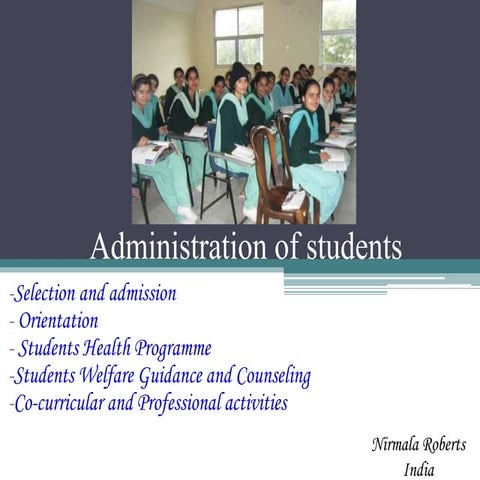  Administration of Students.pptx