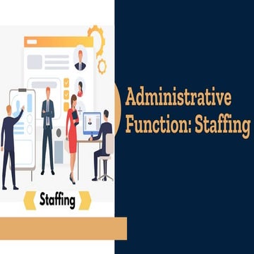 Comprehensive Guide to Staffing and Personnel Management Processes | PDF