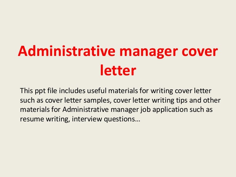 commercial manager cover letter