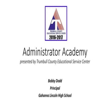 Educator Leadership Academy