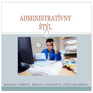 Administratívny štýl