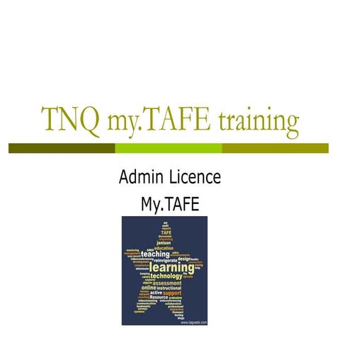 Admin licence