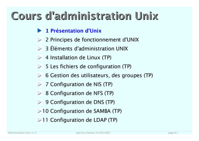 Admin linux