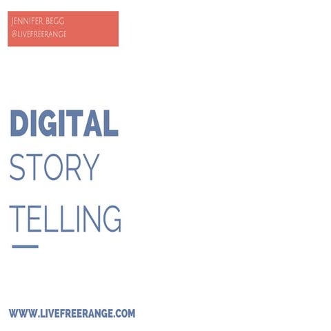 ADMIS Conference: Digital Story Telling