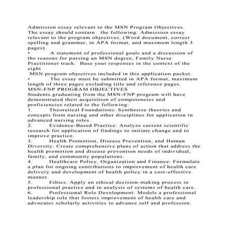 Nurse Practitioner Admission Essay.pdf