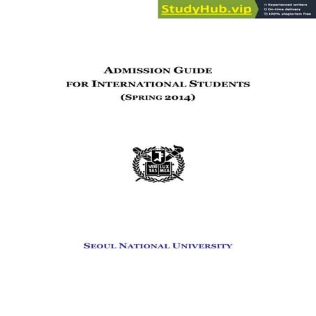 Admission Guide For International Students – GFJB