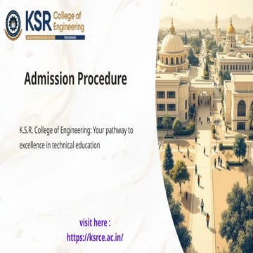 Admission Procedure at K.S.R. College of Engineering.pptx