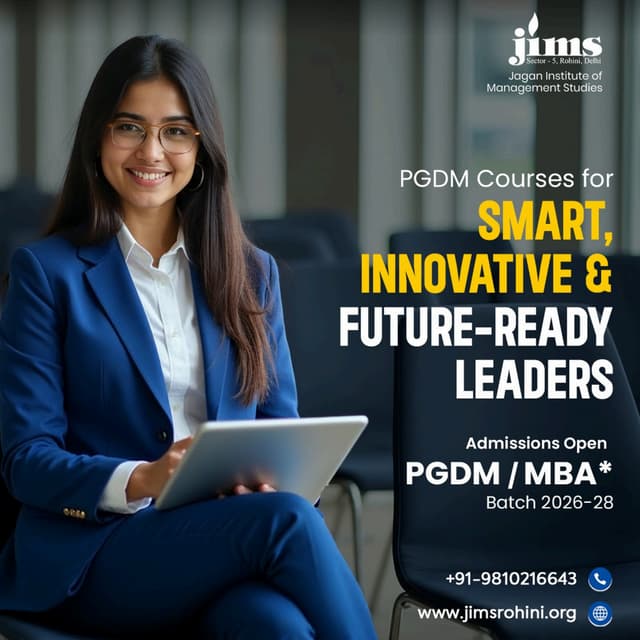 Admissions Open  PGDM  MBA Batch 2026–28