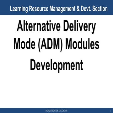 Alternative delivery mode Module Devt.pptx
