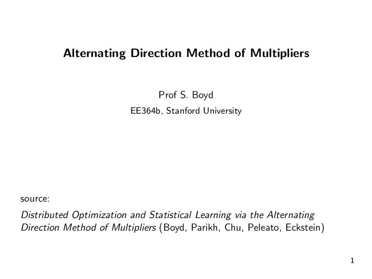 alternating direction ma form st 4
