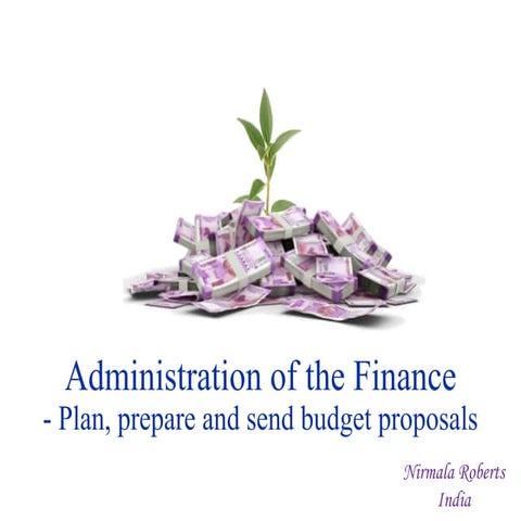 Admn of Finance .ppt