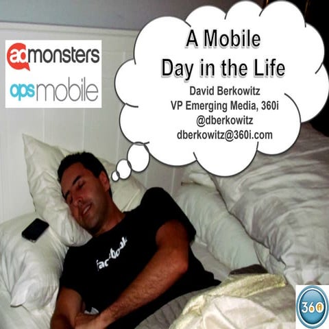 A Mobile Day in the Life - Admonsters OPS Mobile Keynote