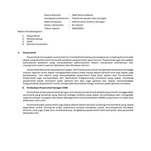 Adm sistem operasi jaringan pertemuan 7