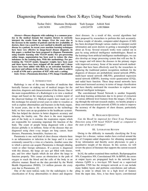 Pneumonia Detection using CNN