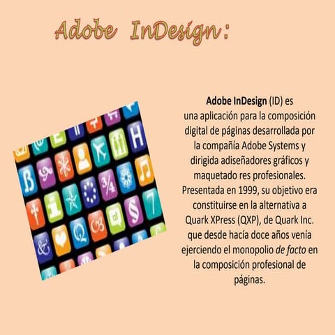 Historia Indesign | PDF