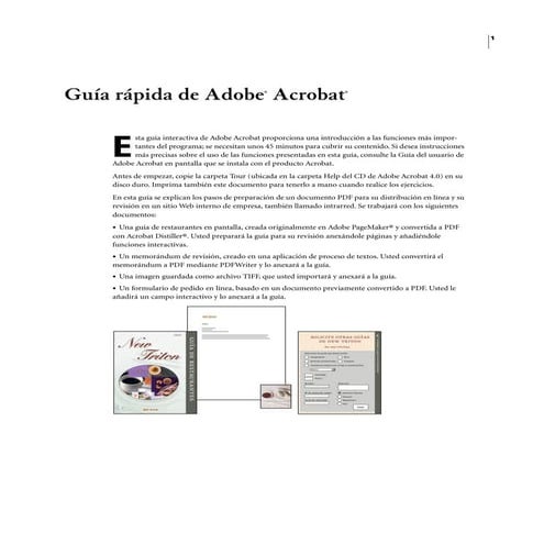 Adobe acrobat reader español manual | PDF