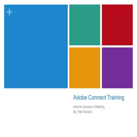 Adobe Connect Training Presentation 2011