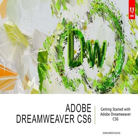 Getting Started with Adobe Dreamweaver CS6