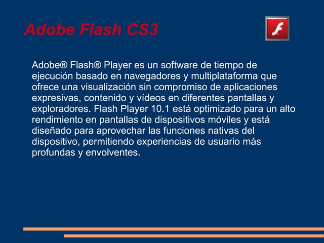 Adobe flash