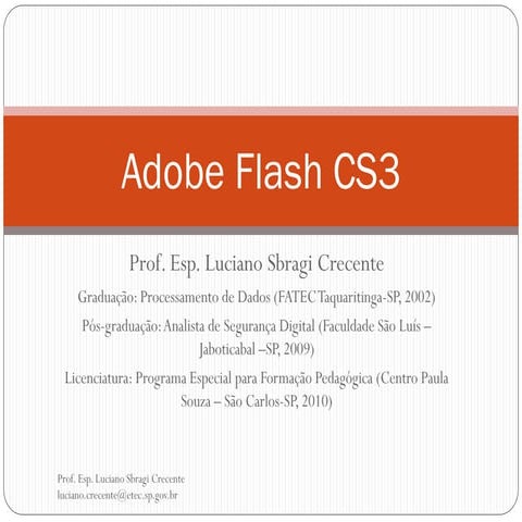 Adobe flash cs3