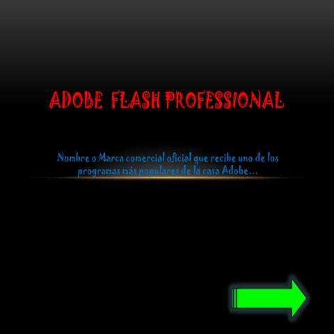Adobe flash cs6 | PPTX