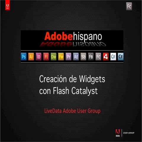 Creación de Widgets con Flash Catalyst