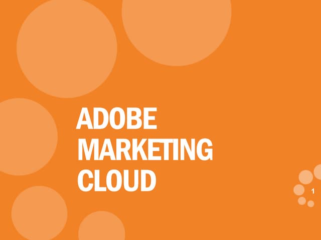Adobe Marketing Cloud