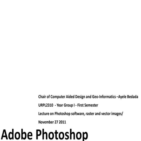 Adobe photoshop