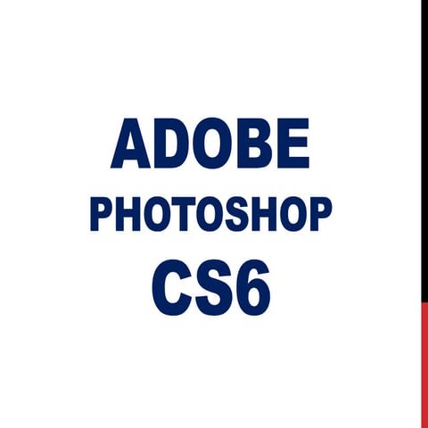 Adobe photoshop cs6