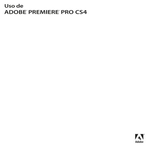 Adobe premiere cs4