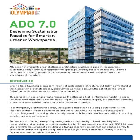 ADO Concept Note for the ado competition | PDF