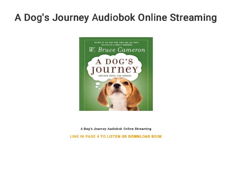 a dog's journey book