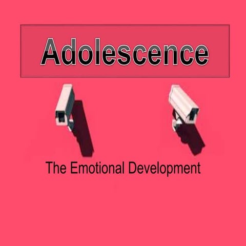 Emotional Development in Adolescents