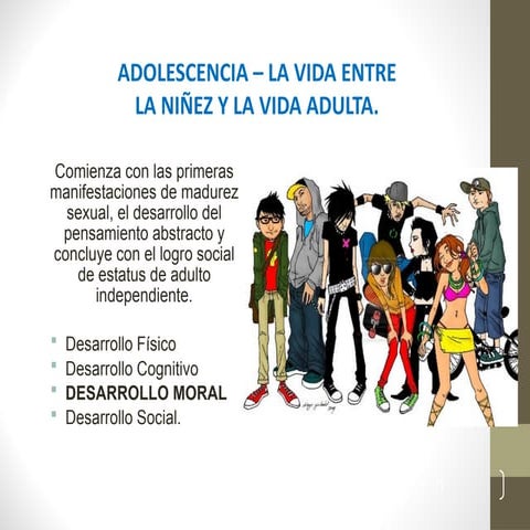 Desarrollo Integral en la Adolescencia: Físico, Cognitivo, Moral y ...