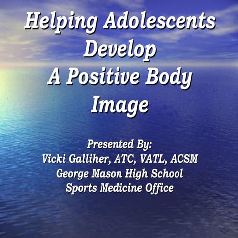 Adolescent Body Image