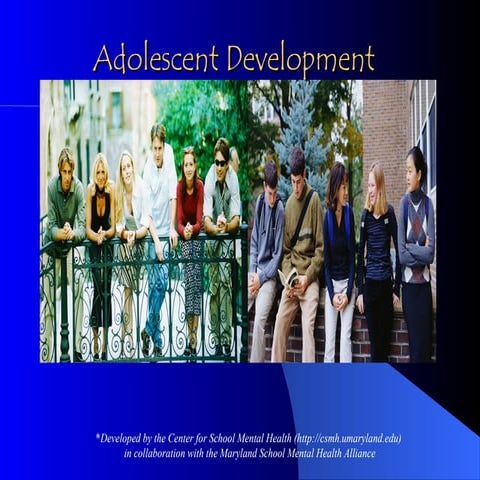 Adolescent Development for Parents For Psychology | PPT
