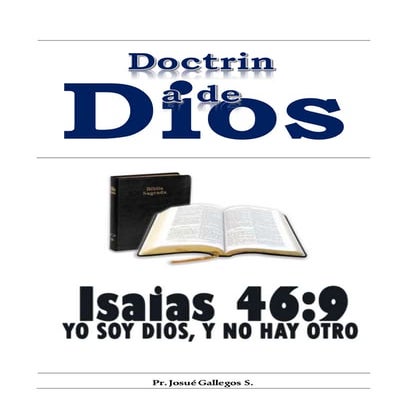 DOCTRINA DE DIOS