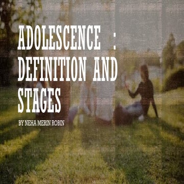 adolescents pediatrics phases of adolescents | PPTX