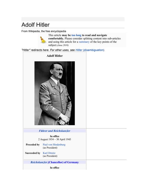 Adolf hitler ebook