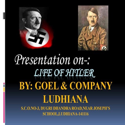 Adolf hitler(by chetan kumar goel ludhiana)