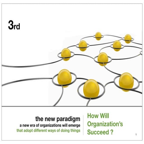 Adopting The New Organizational Paradigm