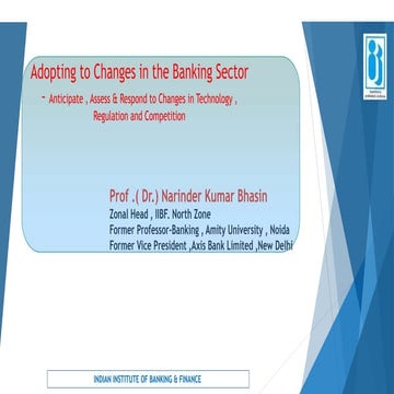 Adopting to Changes in the Banking Sector.pptx
