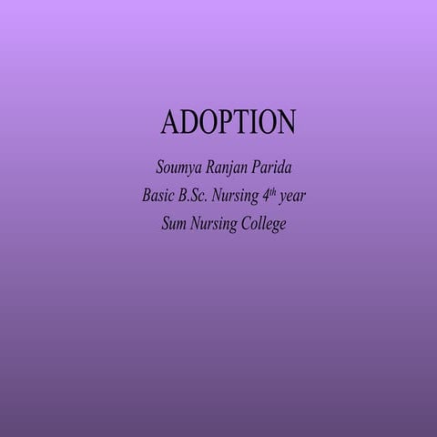 Adoption
