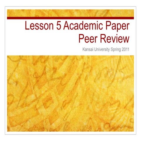 ADP L5 Peer Review