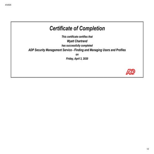 Project Management Course Academic Transcript_WC | PDF