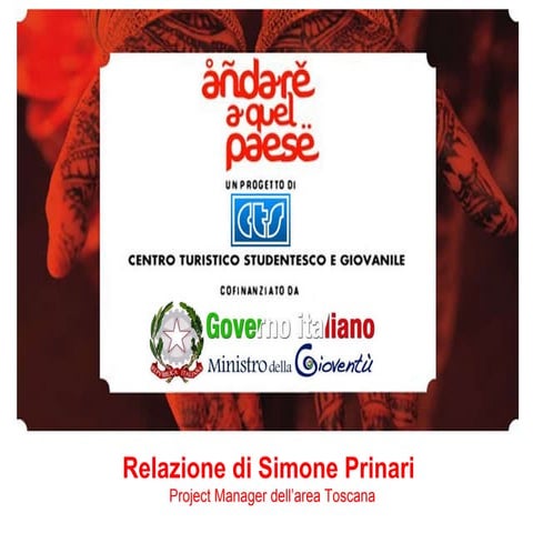 Progetto - Andare a quel Paese - di Simone Prinari
